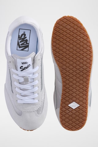 Baskets en nubuck Super Lowpro - Gris clair