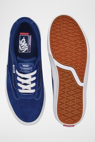 Baskets en nubuck Skate Curren Caples - Bleu cobalt