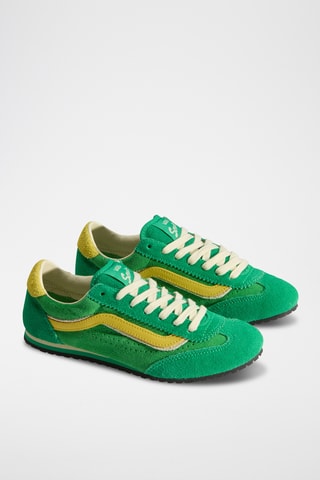Baskets en nubuck Super Lowpro - Vert clair