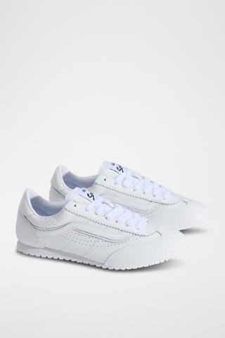 Baskets en cuir Super Lowpro - Blanc