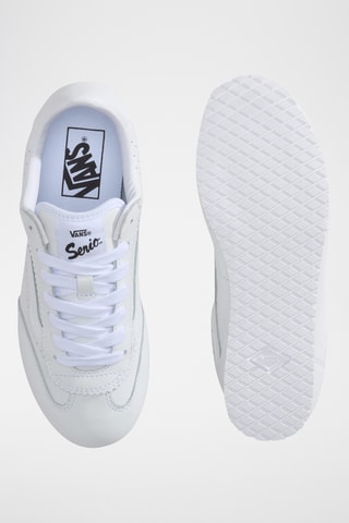 Baskets en cuir Super Lowpro - Blanc