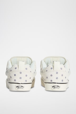 Baskets en nubuck Knu Skool - Blanc