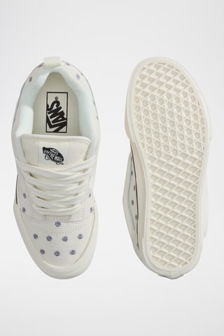 Baskets en nubuck Knu Skool - Blanc