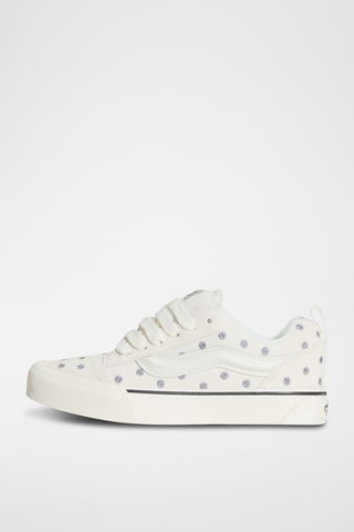Baskets en nubuck Knu Skool - Blanc