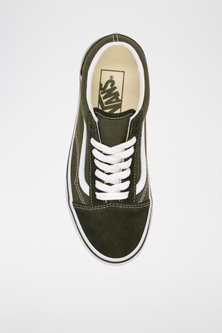 Baskets en nubuck Old Skool - Vert foncé