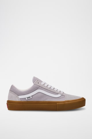 Baskets en nubuck Skate Old Skool - Gris clair