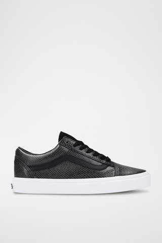 Baskets en cuir Old Skool - Noir