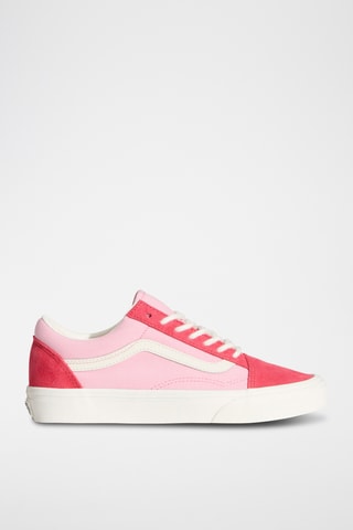 Baskets en cuir Old Skool - Rouge