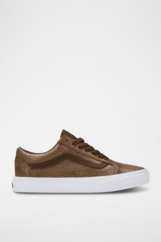 Baskets en cuir Old Skool - Marron