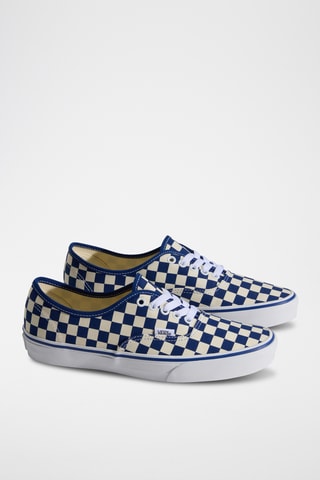 Baskets Authentic - Blanc et bleu électrique