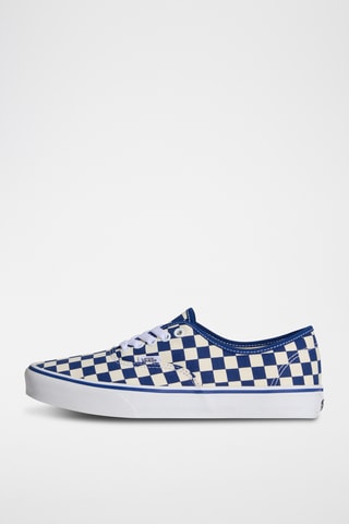 Baskets Authentic - Blanc et bleu électrique