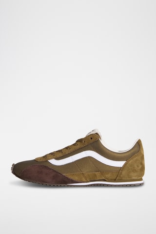 Baskets en cuir LX SLP Trainer - Vert olive
