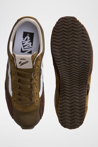 Baskets en cuir LX SLP Trainer - Vert olive