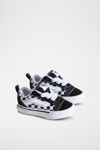 Baskets en nubuck Knu Skool - Noir et blanc