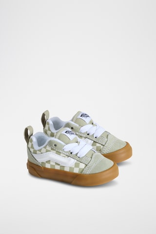 Baskets en nubuck Knu Skool - Kaki