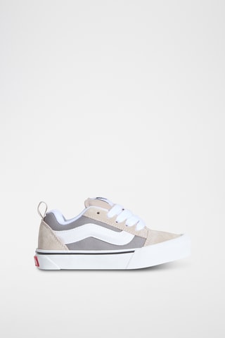 Baskets en nubuck Knu Skool - Gris et beige