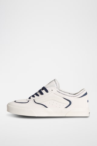 Baskets en nubuck Rowley Classic - Blanc