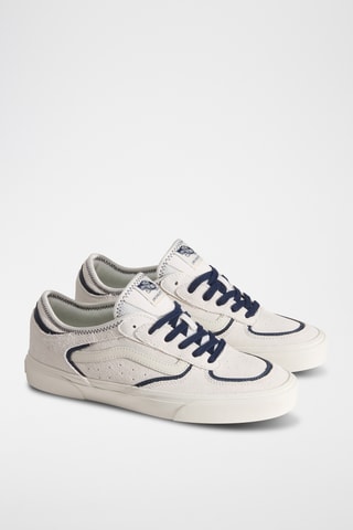 Baskets en nubuck Rowley Classic - Blanc