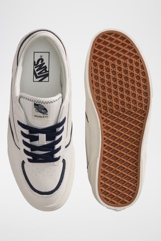 Baskets en nubuck Rowley Classic - Blanc