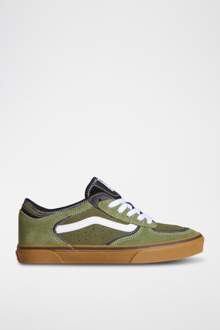 Baskets en nubuck Rowley Classic - Vert