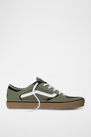 Baskets en nubuck Rowley Classic - Vert