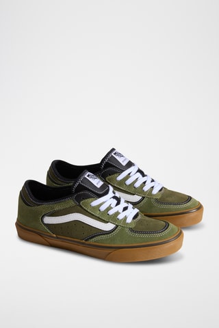 Baskets en nubuck Rowley Classic - Vert