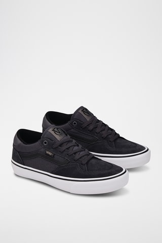 Baskets en nubuck Rowan - Gris foncé
