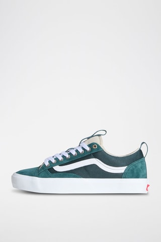 Baskets en cuir Skate Old Skool 36 + - Vert foncé