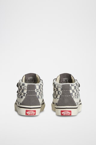 Baskets montantes en cuir SK8-Mid Reissue V - Gris foncé
