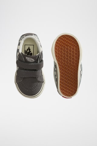 Baskets montantes en cuir SK8-Mid Reissue V - Gris foncé