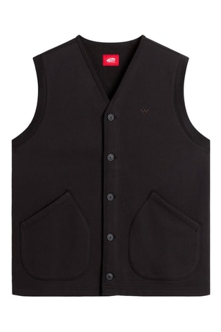 Gilet polaire sans manches Skate - Noir