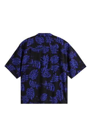 Chemise Van Doren Printed Camp - Noir