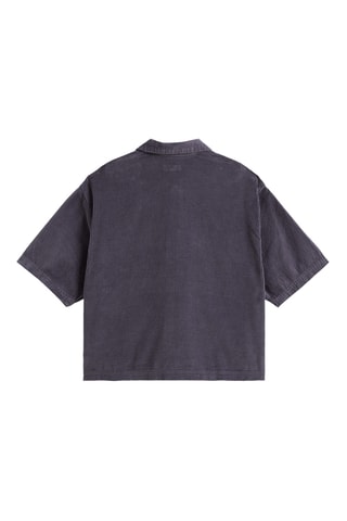 Chemise en velours Cord - Violet