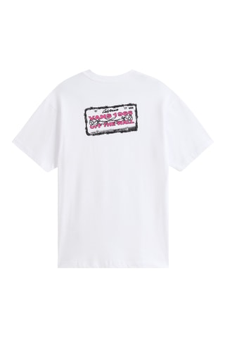 T-shirt loose Barb Plate - Blanc