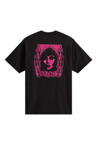 T-shirt loose Misty Eyes - Noir