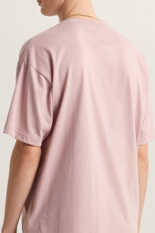 T-shirt loose Barbed Heart - Rose