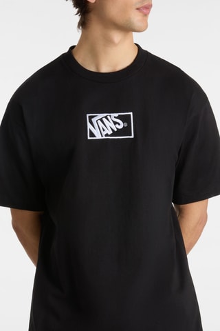 T-shirt loose Blocked Box - Noir et blanc