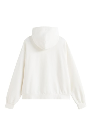 Sweat à capuche - Blanc