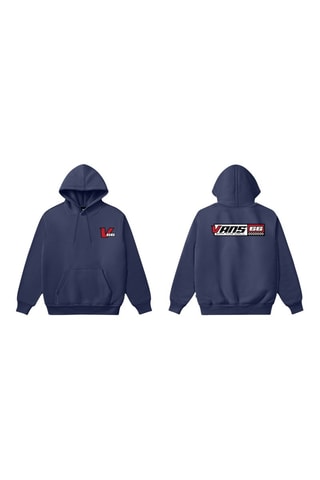 Sweat à capuche - Indigo