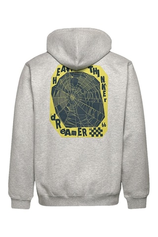 Sweat à capuche - Gris clair chiné