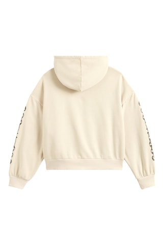 Sweat à capuche - Taupe et écru
