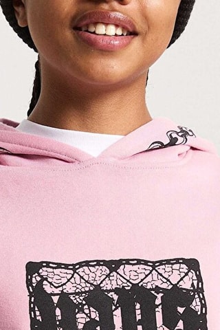 Sweat à capuche - Rose