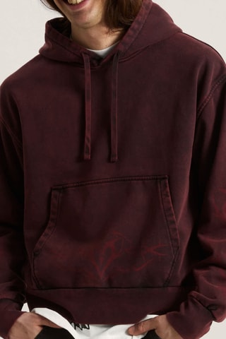 Sweat à capuche Dayana - Bordeaux