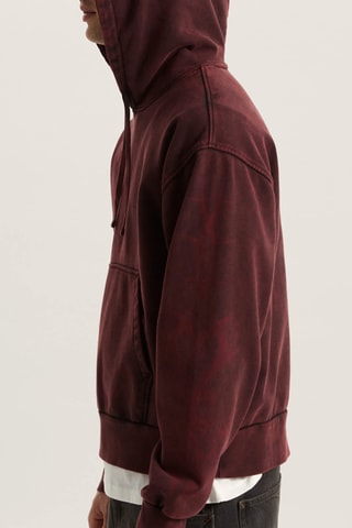 Sweat à capuche Dayana - Bordeaux