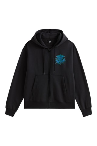 Sweat à capuche Torched - Noir