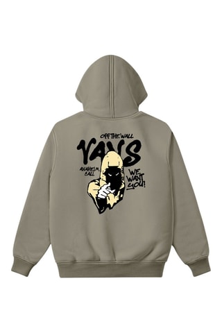 Sweat à capuche - Taupe