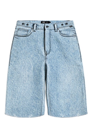 Short baggy en jean Cinched - Bleu clair