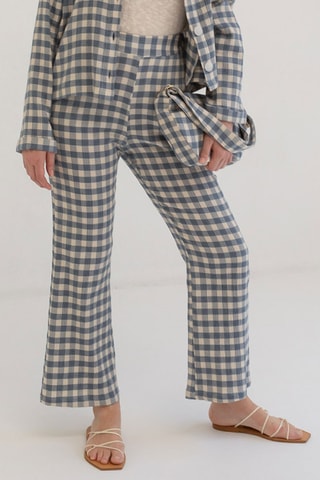Broek Flare Cut - Blauw