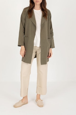 Linnen Blazer - Beige