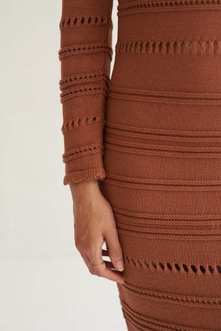 Trui-jurk - Bruin